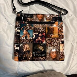 Leopard Print Crossbody Bag